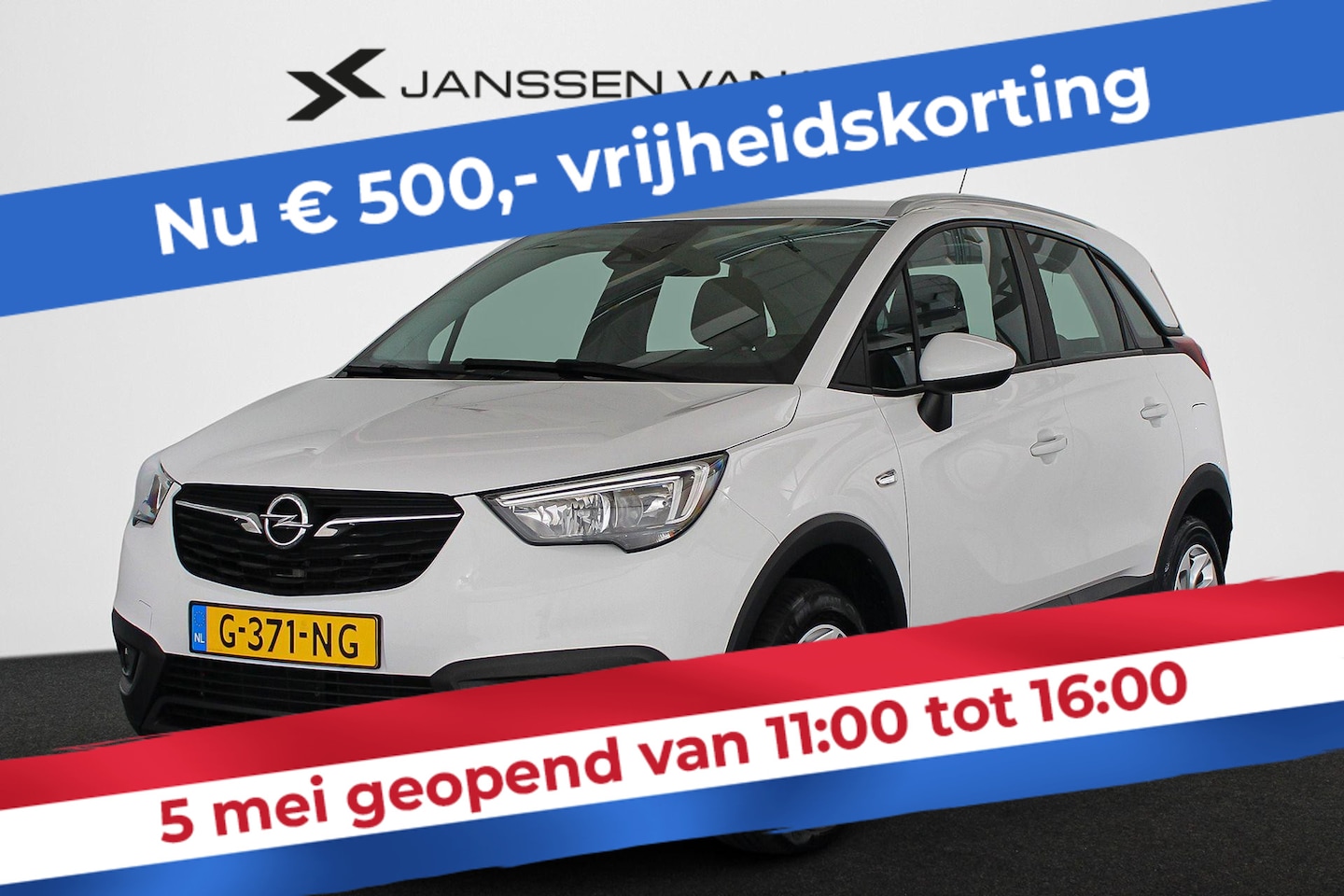 Opel Crossland X - 1.2 Turbo Edition 110PK Trekhaak Airco Cruise Control - AutoWereld.nl