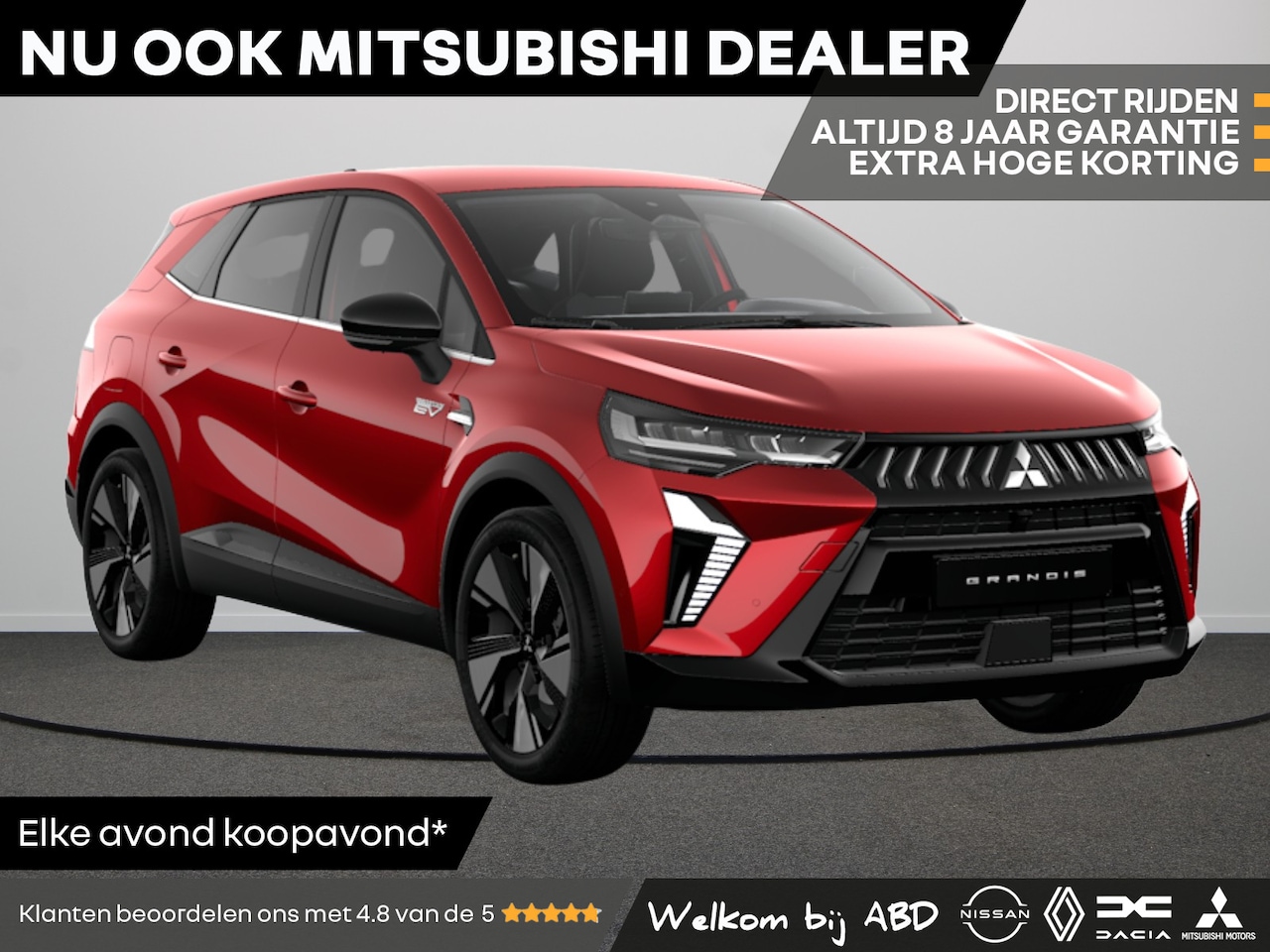 Mitsubishi Grandis - First Edition 1.8 HEV | Achteruitrijcamera | Adaptive Cruise Control (ACC) | Automatic Hig - AutoWereld.nl