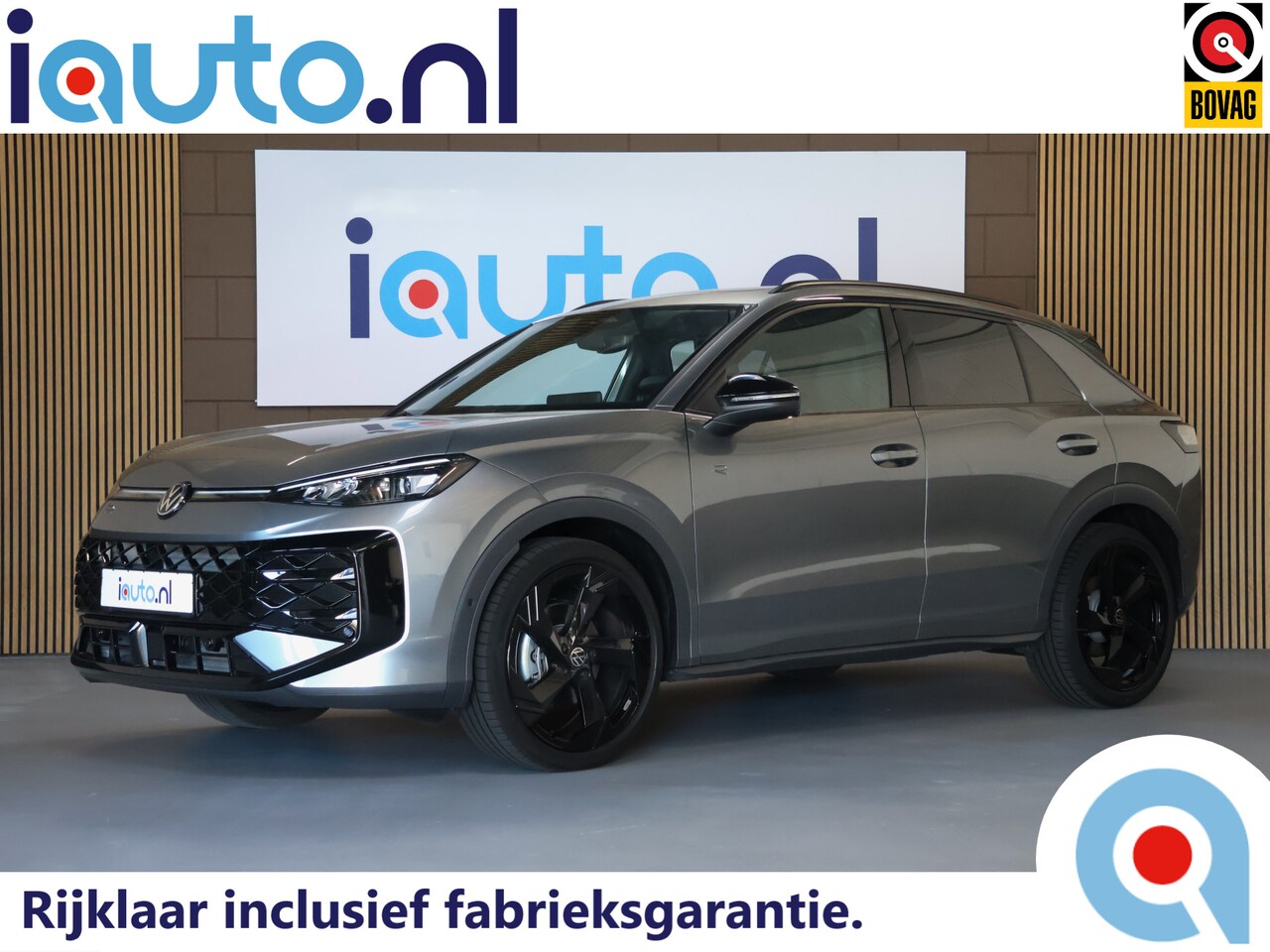 Volkswagen T-Roc - 1.5 eTsi R-Line Black Style Pano/IQ.Light/Keyless/Camera/ACC/Elek. klep/20"/Trekhaak wegkl - AutoWereld.nl