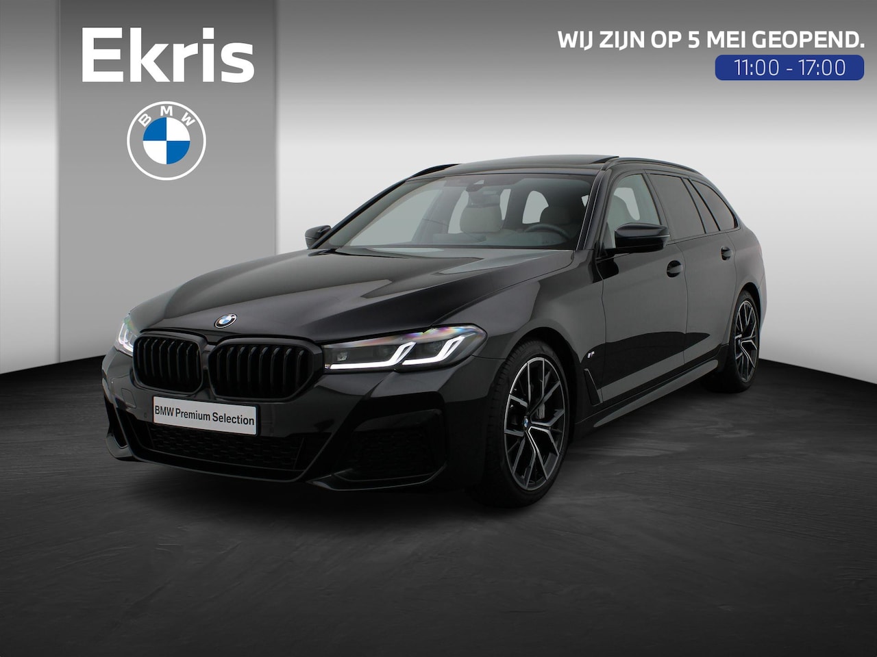 BMW 5-serie Touring - 540i xDrive M Sportpakket | Comfortstoelen | Panoramadak | Achterruitrijcamera | 19" - AutoWereld.nl