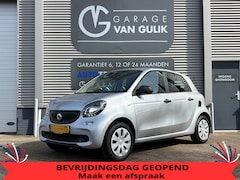 Smart Forfour - 1.0 71PK Pure Airco, CruiseControl, Leder, Isofix, Radio/CdSpeler, Start/Stop, Bluetooth,