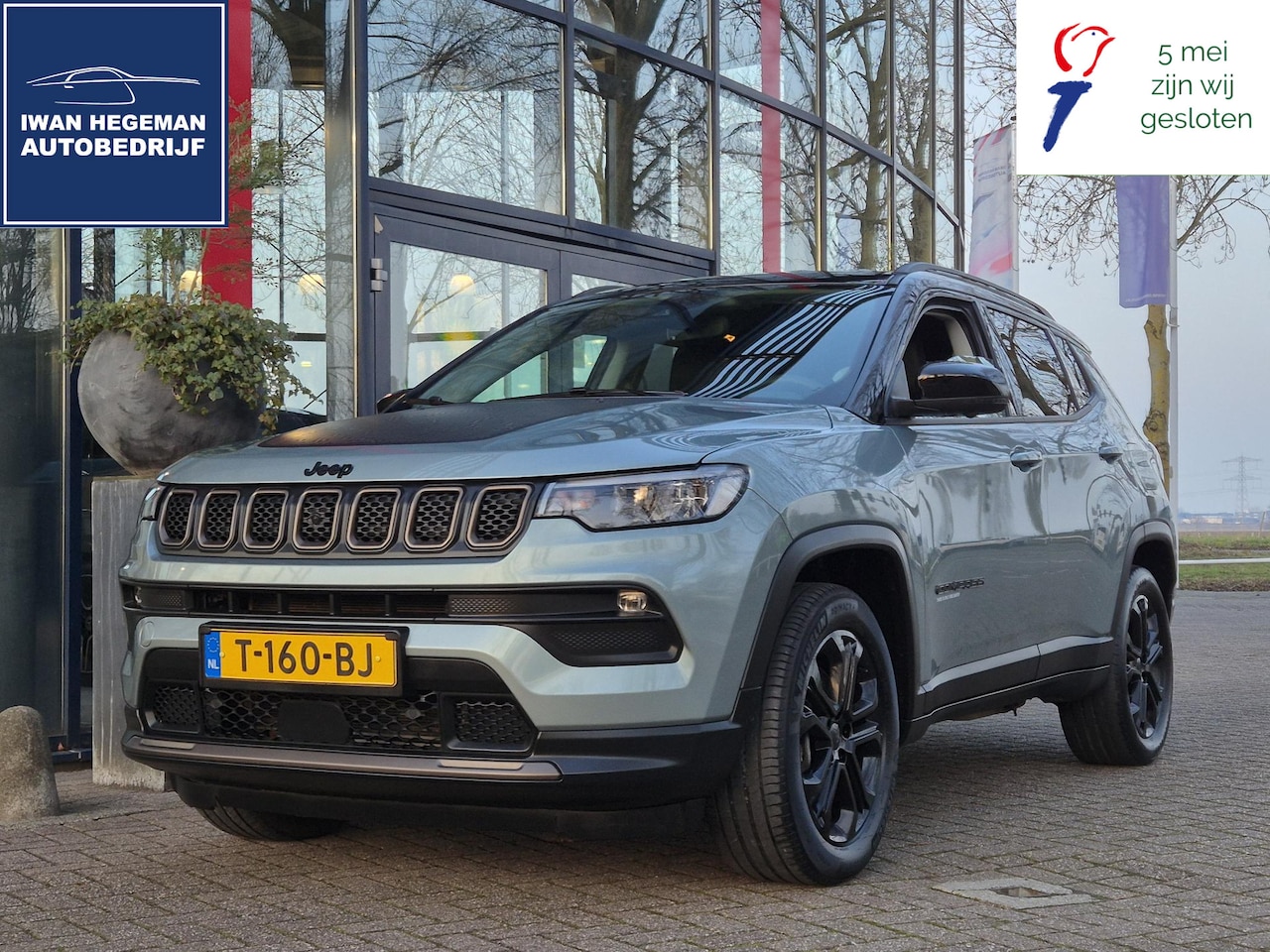 Jeep Compass - 4xe 240 Plug-in Hybrid Electric Upland | SOH 91% | PDC + Camera| Navigatie | LM Velgen | E - AutoWereld.nl