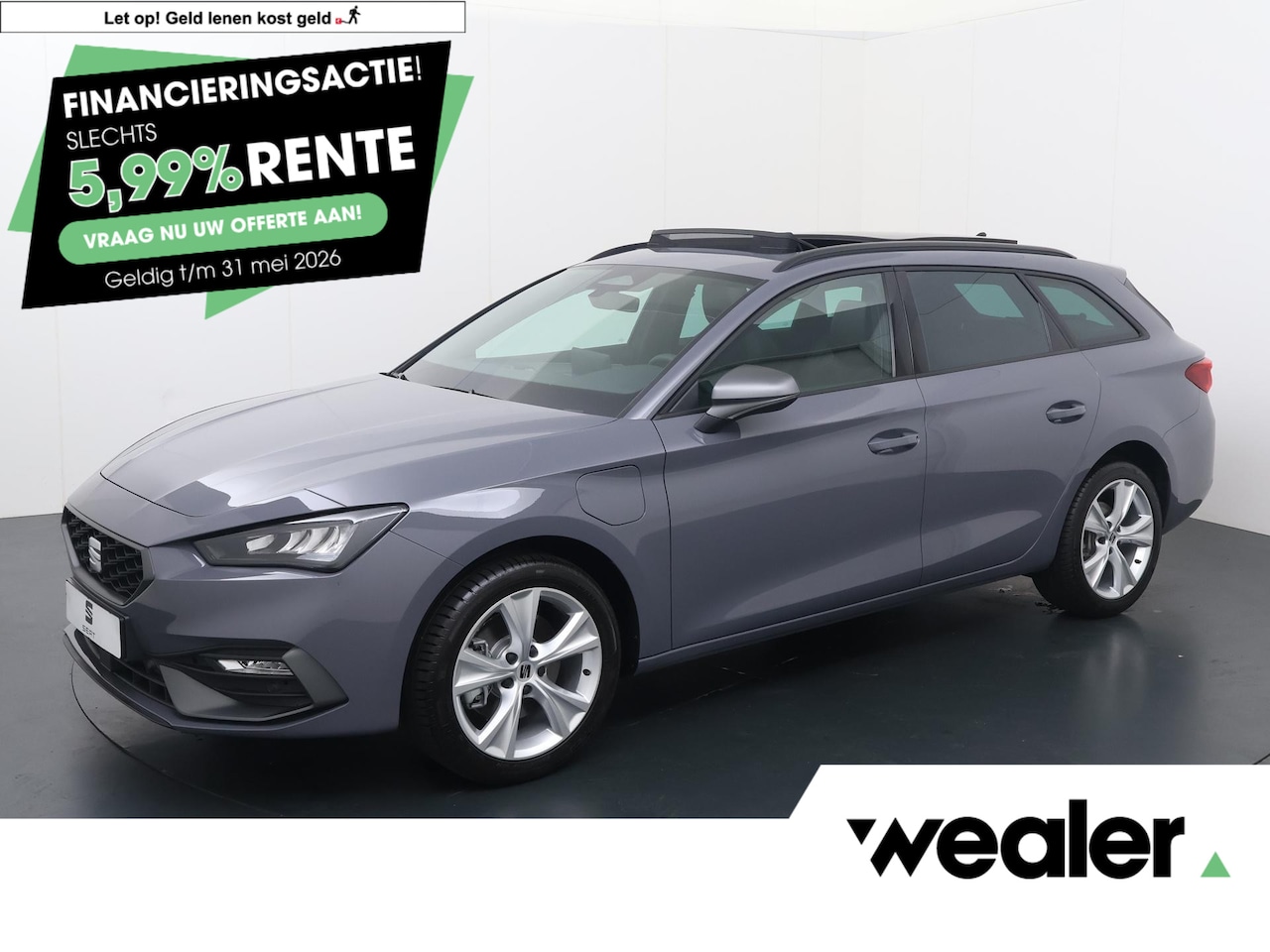 SEAT Leon Sportstourer - FR Business 1.5 TSI eHybrid 150 kW / 204 PK DSG | Panoramadak | - AutoWereld.nl