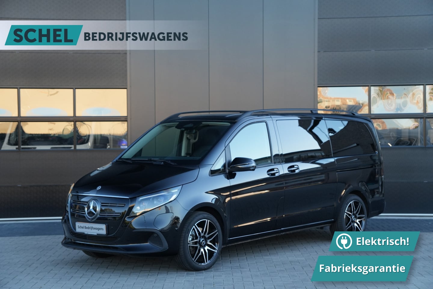 Mercedes-Benz EQV - 300 L2 90kWh 204pk - 2x Schuif - Stoel/Stuurverwarming - Stoelkoeling - Elek Schuifeuren - - AutoWereld.nl