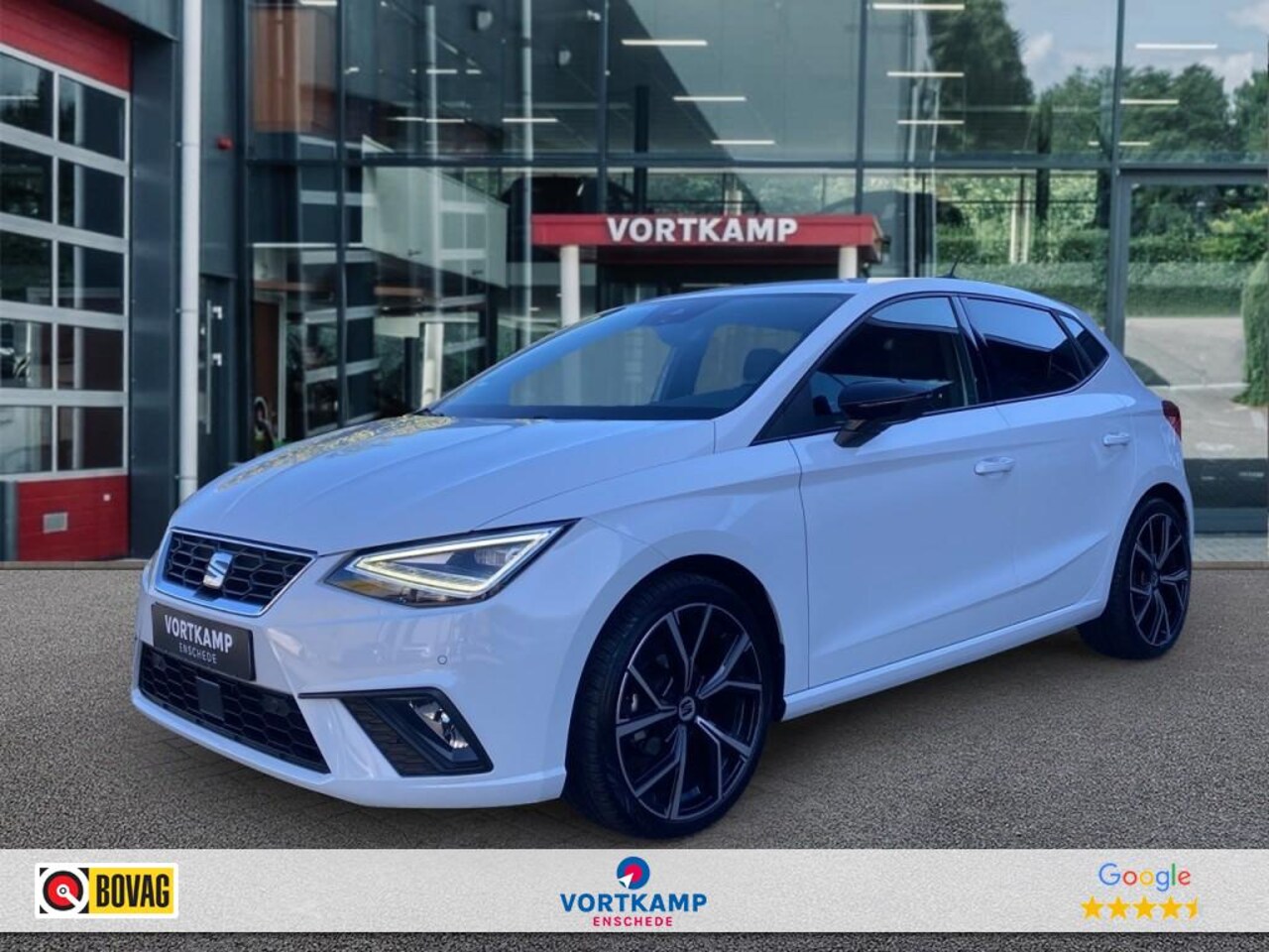 SEAT Ibiza - 1.0 TSI FR LEDER-ALCANTARA/CAMERA/ACC/STOELVERW/NAVI - AutoWereld.nl