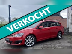 Volkswagen Golf Variant - 1.4 TSI Highline Panorama/ dls. Leder/ Trekhaak/ Cruisecontrol/ NAP