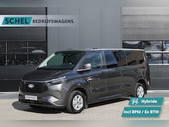 Ford Transit Custom - 340 2.5 PHEV L2H1 Limited 232pk 9 Zits - Keyless - ACC - Blindspot - Camera - Carplay - Na