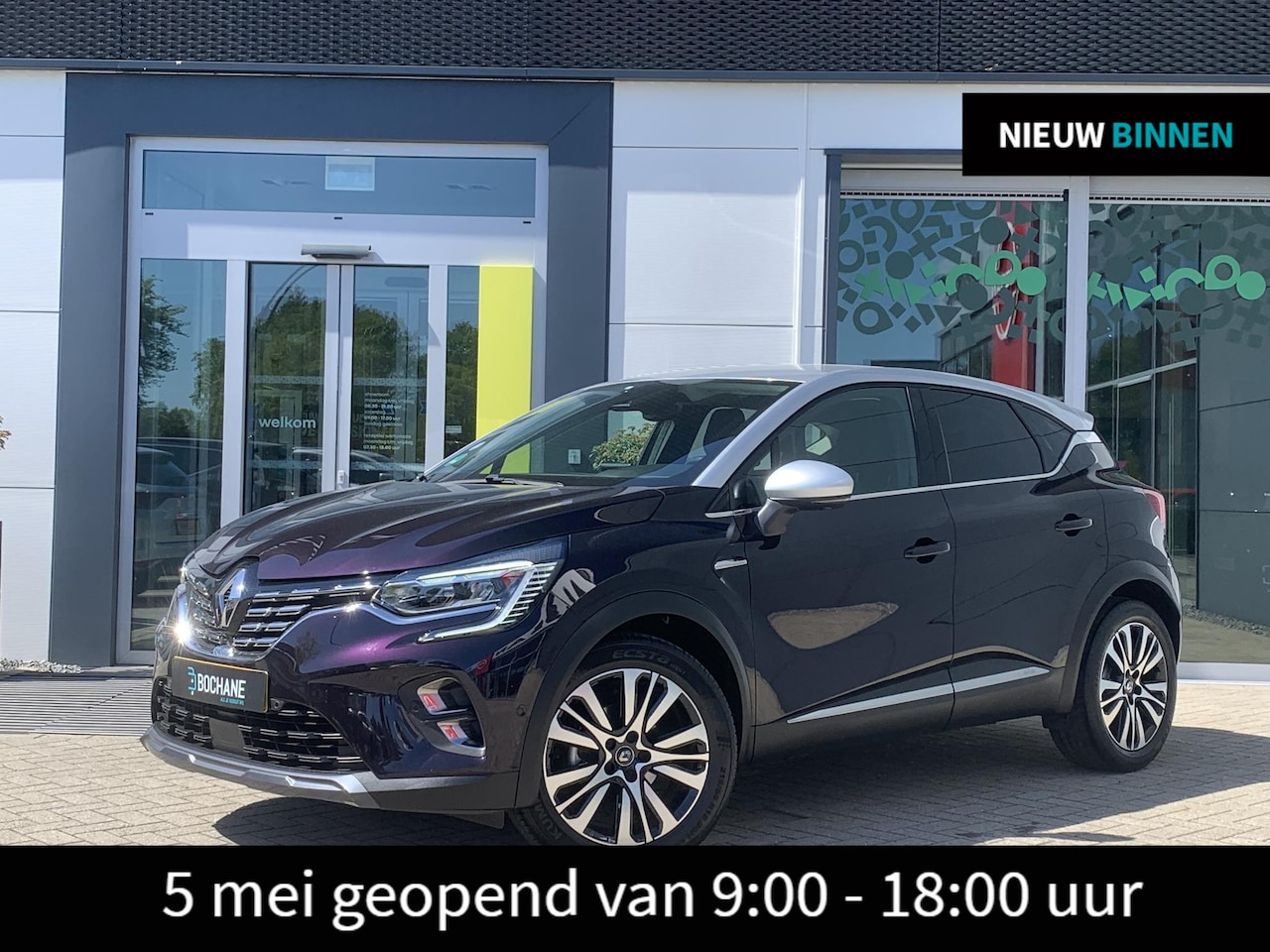 Renault Captur - 1.3 TCe 130 Initiale Paris | Dodehoekdetectie | Stoel- en stuurverwarming | Bochane onderh - AutoWereld.nl
