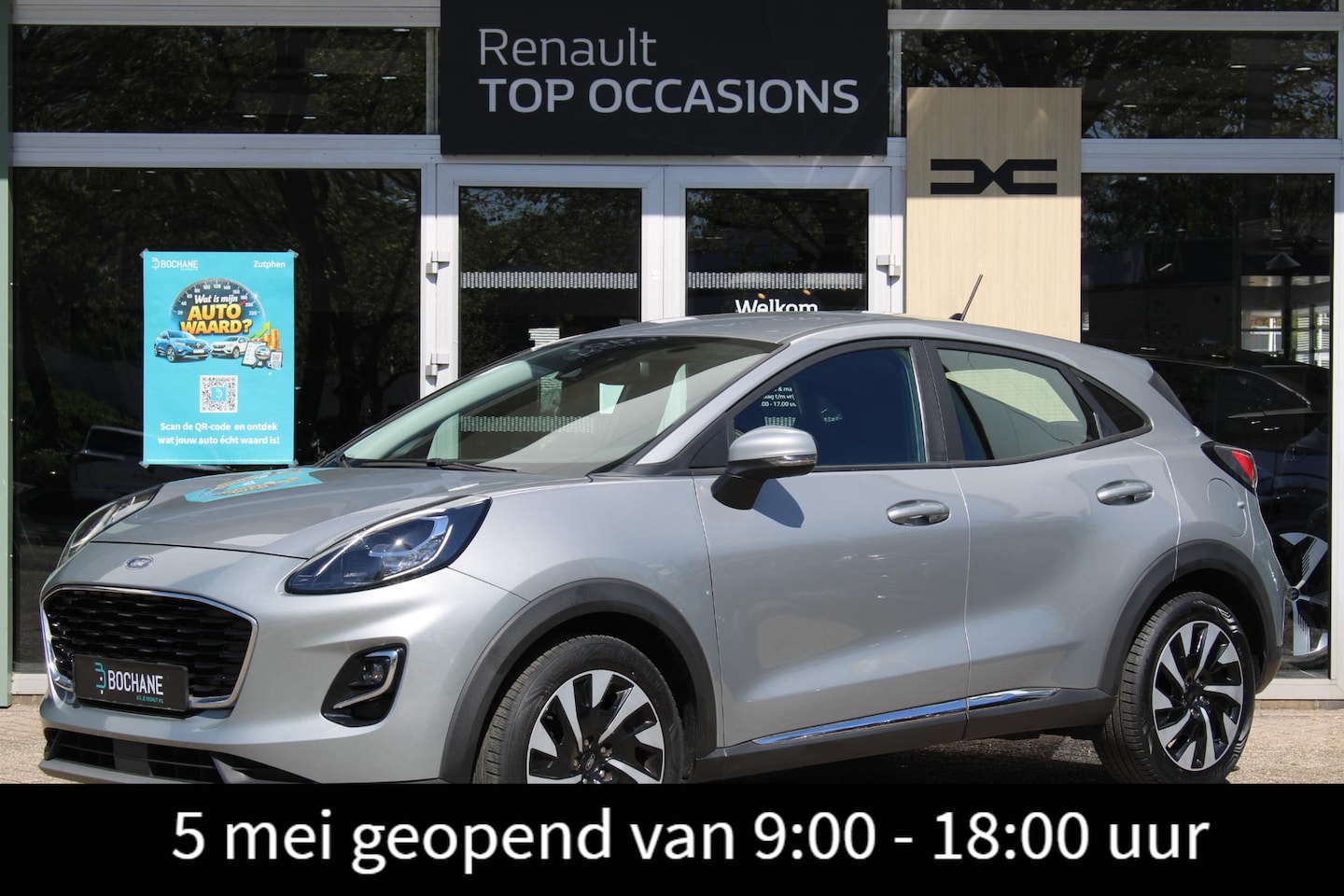 Ford Puma - 1.0 EcoBoost Hybrid Titanium CARPLAY - AutoWereld.nl