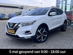 Nissan Qashqai - 1.2 Tekna + 360 camera - Halfleder interieur - Panormadak - Stoelverwarming - Blindspot Wa