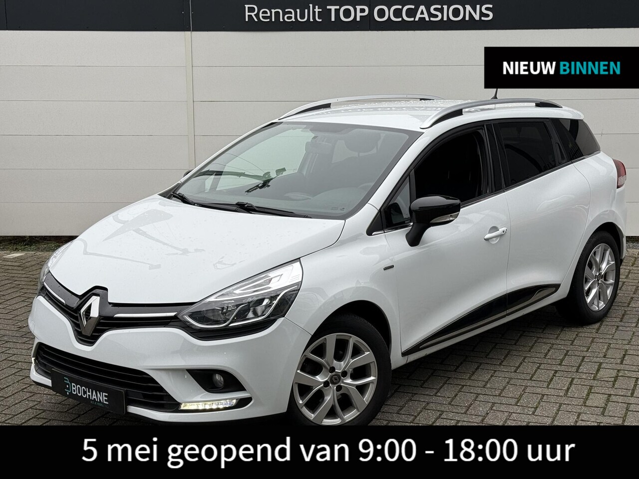 Renault Clio Estate - 0.9 TCe Limited | Dealer Onderhouden | Parkeerhulp | Navigatie | Org. NL - AutoWereld.nl