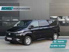 Ford Transit Custom - 320 2.5 PHEV L2H1 Limited 232pk - 2x Schuifdeur - Trekhaak - Stoel/Stuurverwarming - Blind