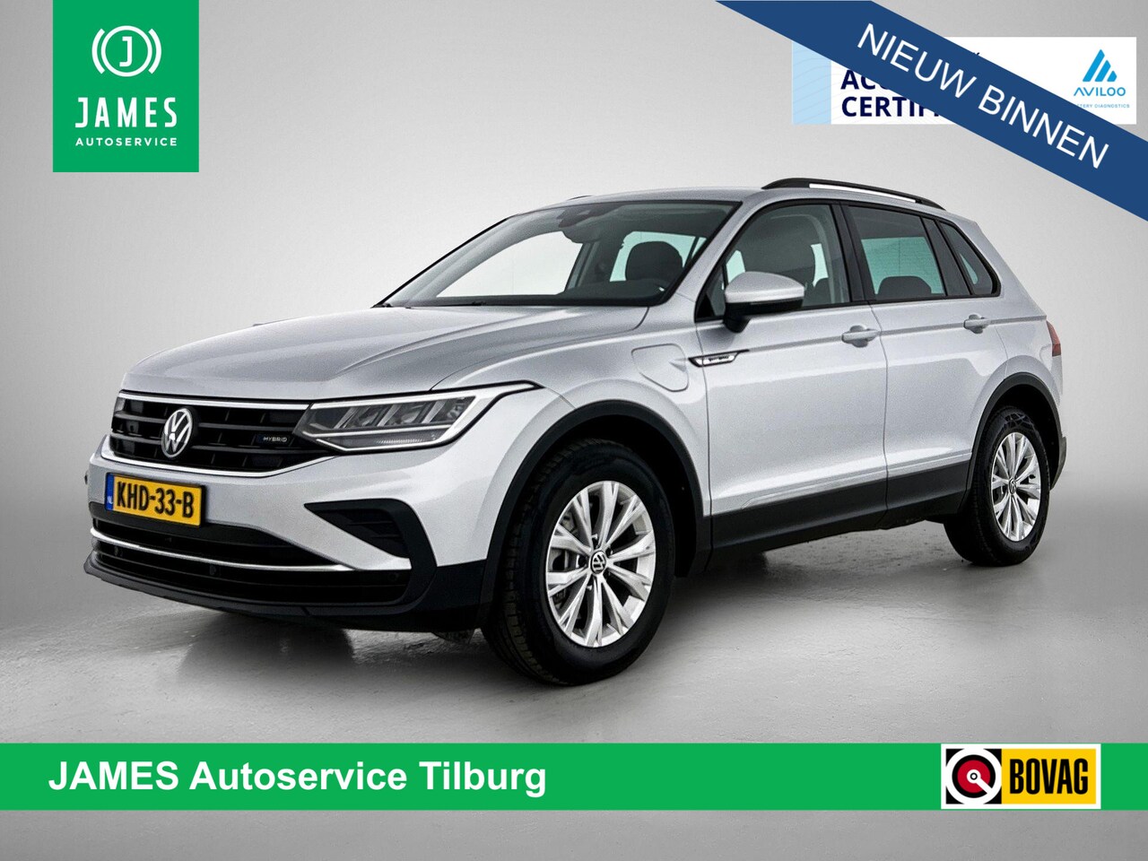 Volkswagen Tiguan - 1.4 TSI eHybrid 245PK CAMERA | VIRTUAL | NAV | AD-CRUISE - AutoWereld.nl