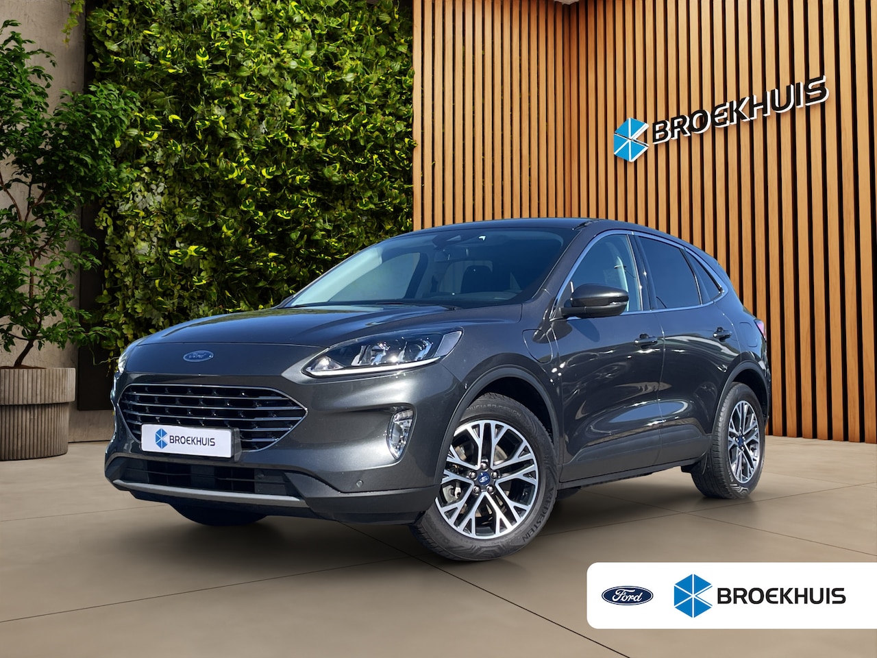 Ford Kuga - 2.5 PHEV Titanium | 100% dealer o.h. | Winter-pack | DAB | Keyless-entry | Privacy-glass | - AutoWereld.nl