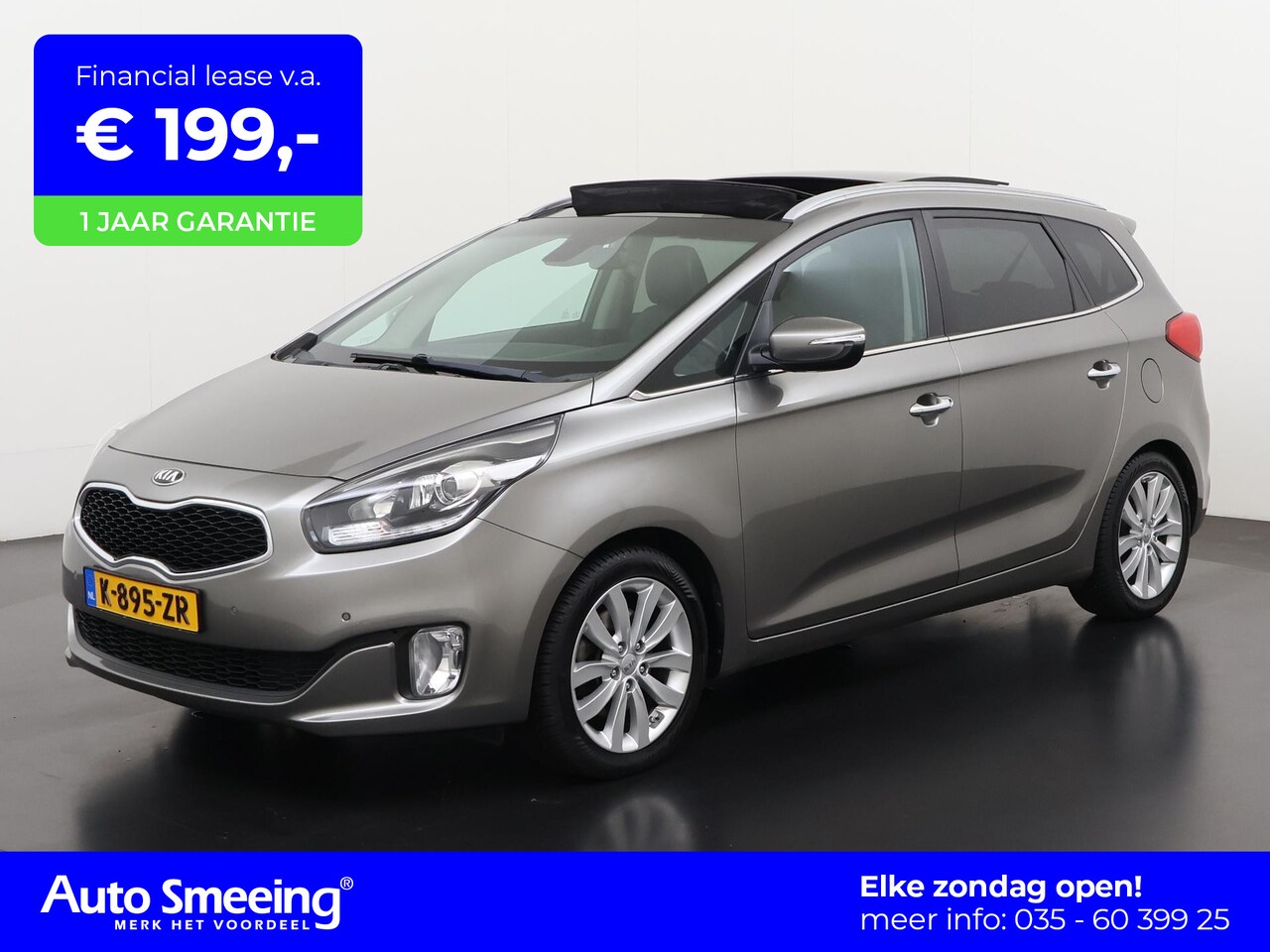 Kia Carens - 1.6 GDi ExecutiveLine | 7 Persoons | Trekhaak | Panoramadak | Zondag Open! - AutoWereld.nl