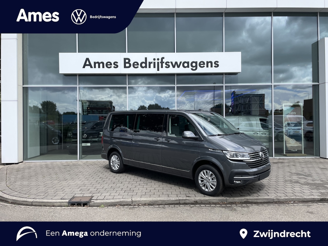 Volkswagen Transporter Caravelle - 2.0 TDI L2H1 32 DC Caravelle Highline | Led | Digital cockpit | Leer | Schuifdeuren elektr - AutoWereld.nl
