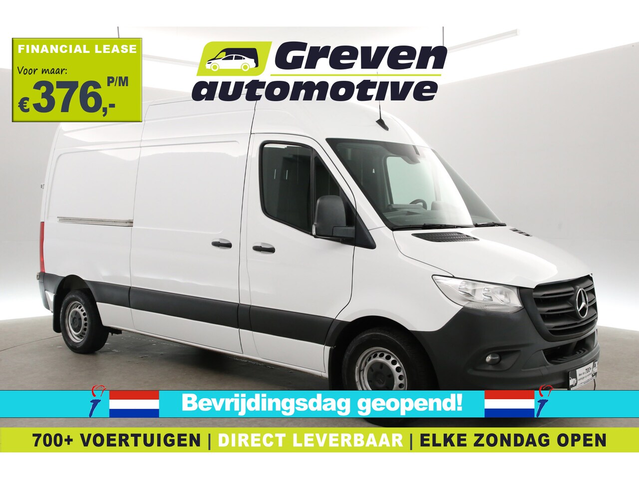 Mercedes-Benz Sprinter - 314 2.2 CDI L2H2 | Airco | Camera | Cruise | Carplay | Navigatie | Trekhaak - AutoWereld.nl