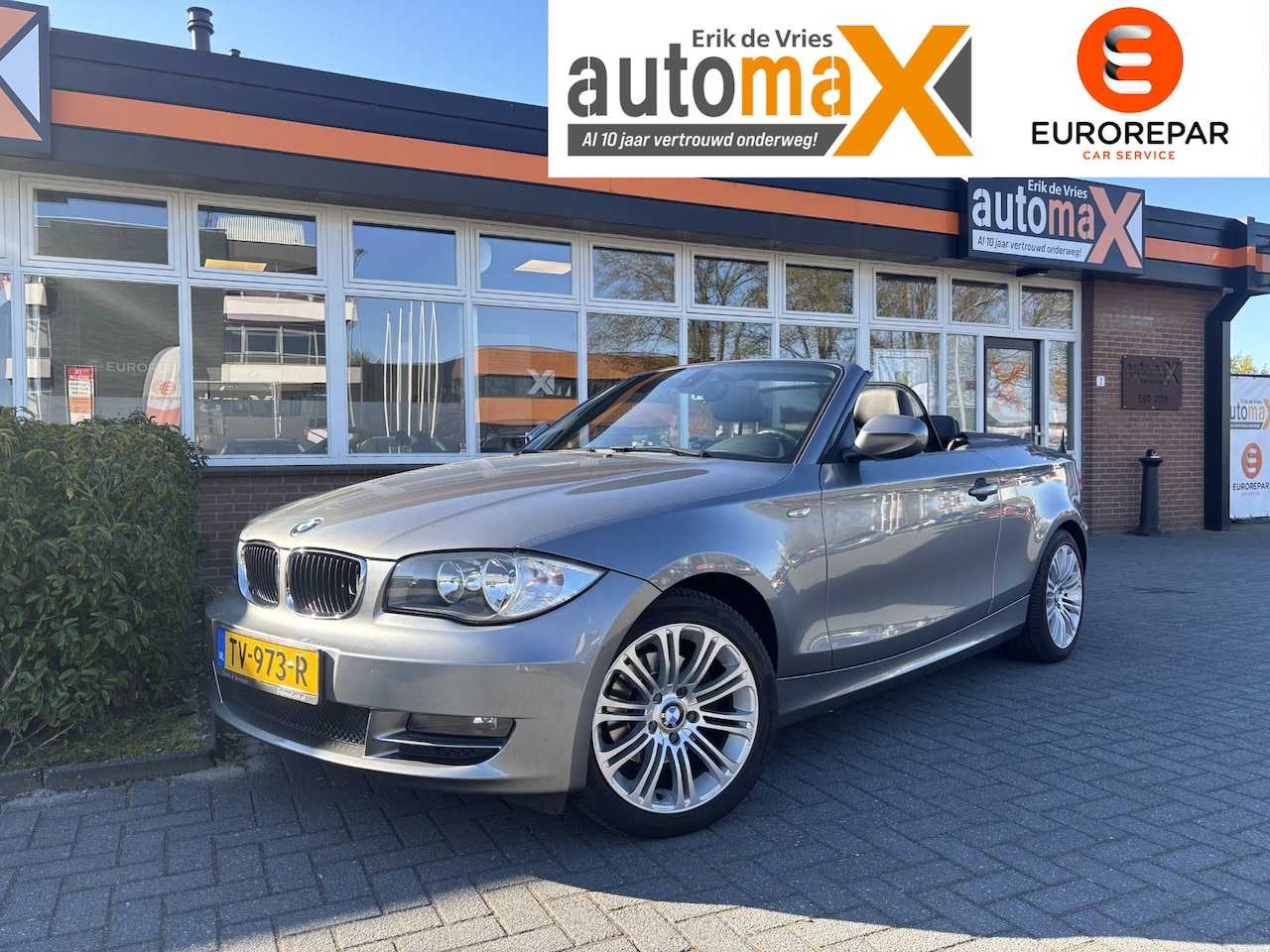BMW 1-serie Cabrio - 120i High Executive Volledig onderhoud aanwezig - AutoWereld.nl