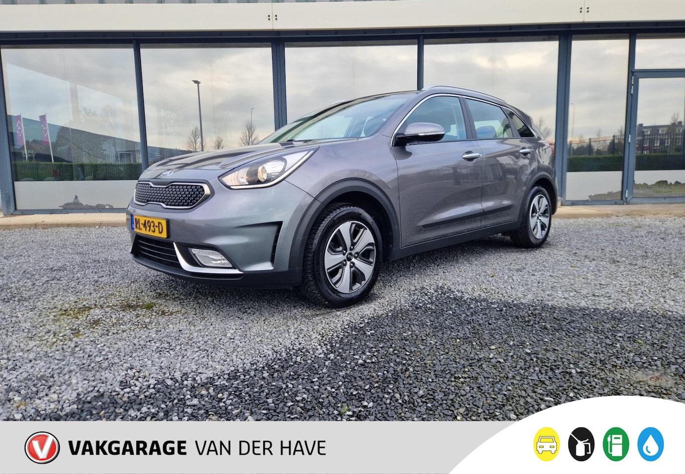 Kia Niro - 1.6 GDi Hybrid ExecutiveLine | 1e eigenaar | Automaat | Trekhaak | | Navi | Camera | Carpl - AutoWereld.nl
