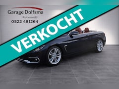 BMW 4-serie Cabrio - 420i High Executive-NL auto-Memory-Stoelverw-Camera-Leer