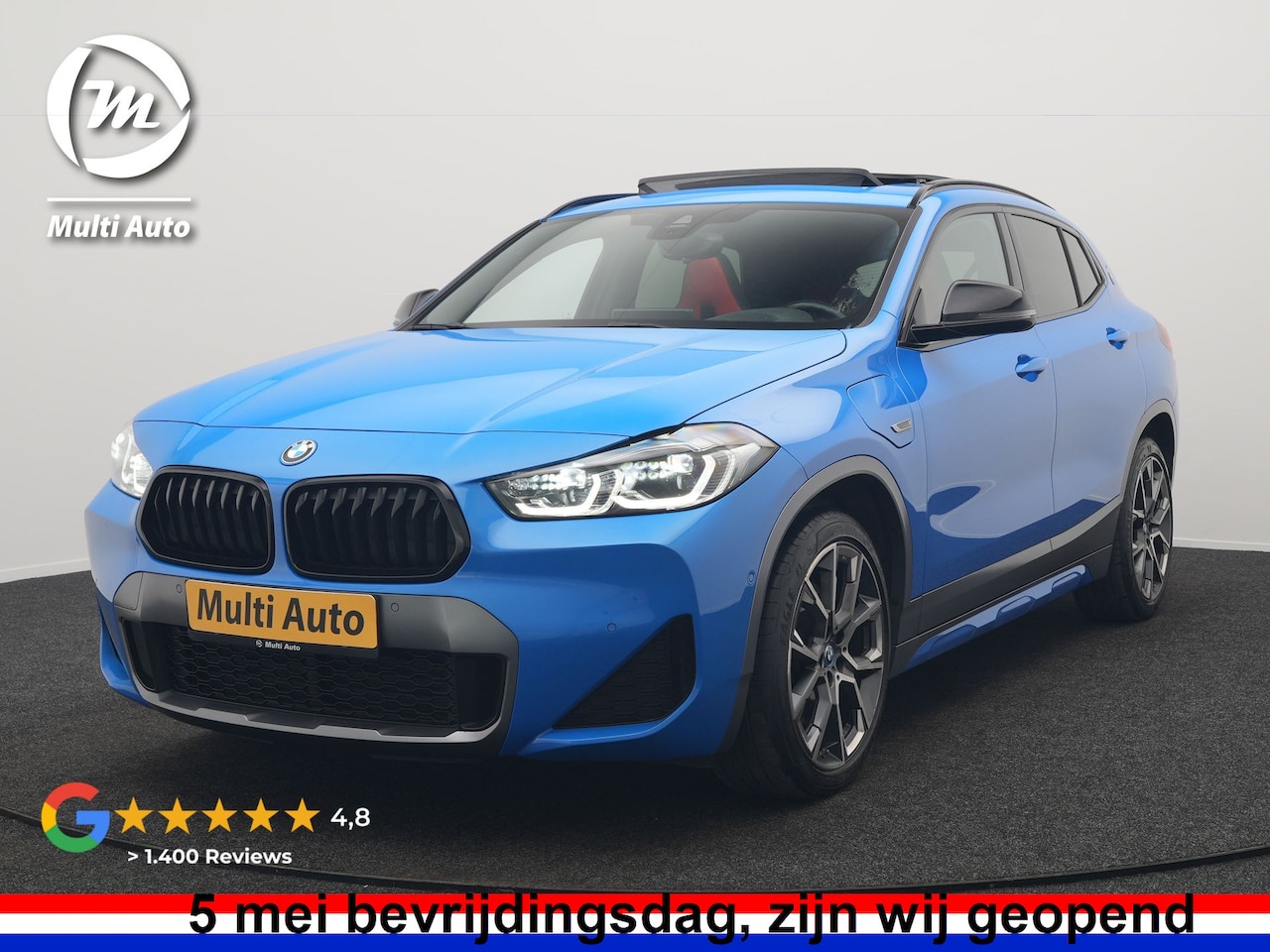 BMW X2 - xDrive25e M Sport PHEV 220pk Dealer O.H. | Trekhaak Afn. | Panodak | Adaptive Cruise | Hea - AutoWereld.nl