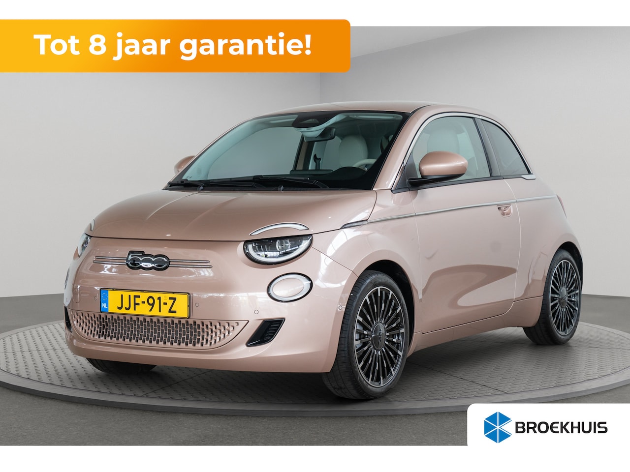 Fiat 500e - La Prima 42 kWh | 8 Jaar Garantie | SOH 100% | Camera | Kunstlederen bekleding | Stoelverw - AutoWereld.nl