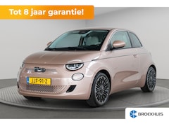 Fiat 500e - La Prima 42 kWh | 8 Jaar Garantie | SOH 100% | Camera | Kunstlederen bekleding | Stoelverw