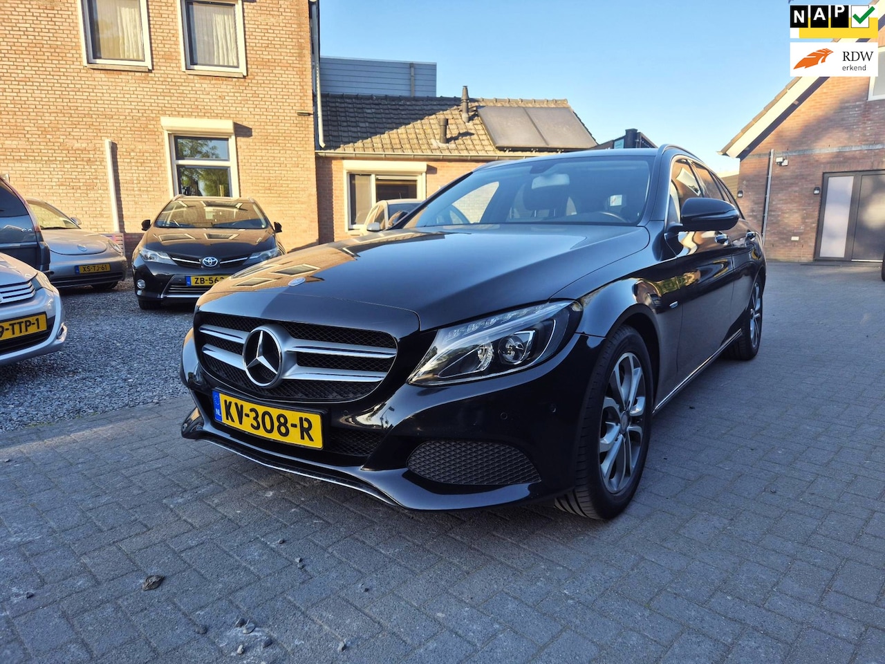 Mercedes-Benz C-klasse Estate - 350 e Lease Edition Navi Clima Cruise Camera ( Plug in hybrid ) - AutoWereld.nl