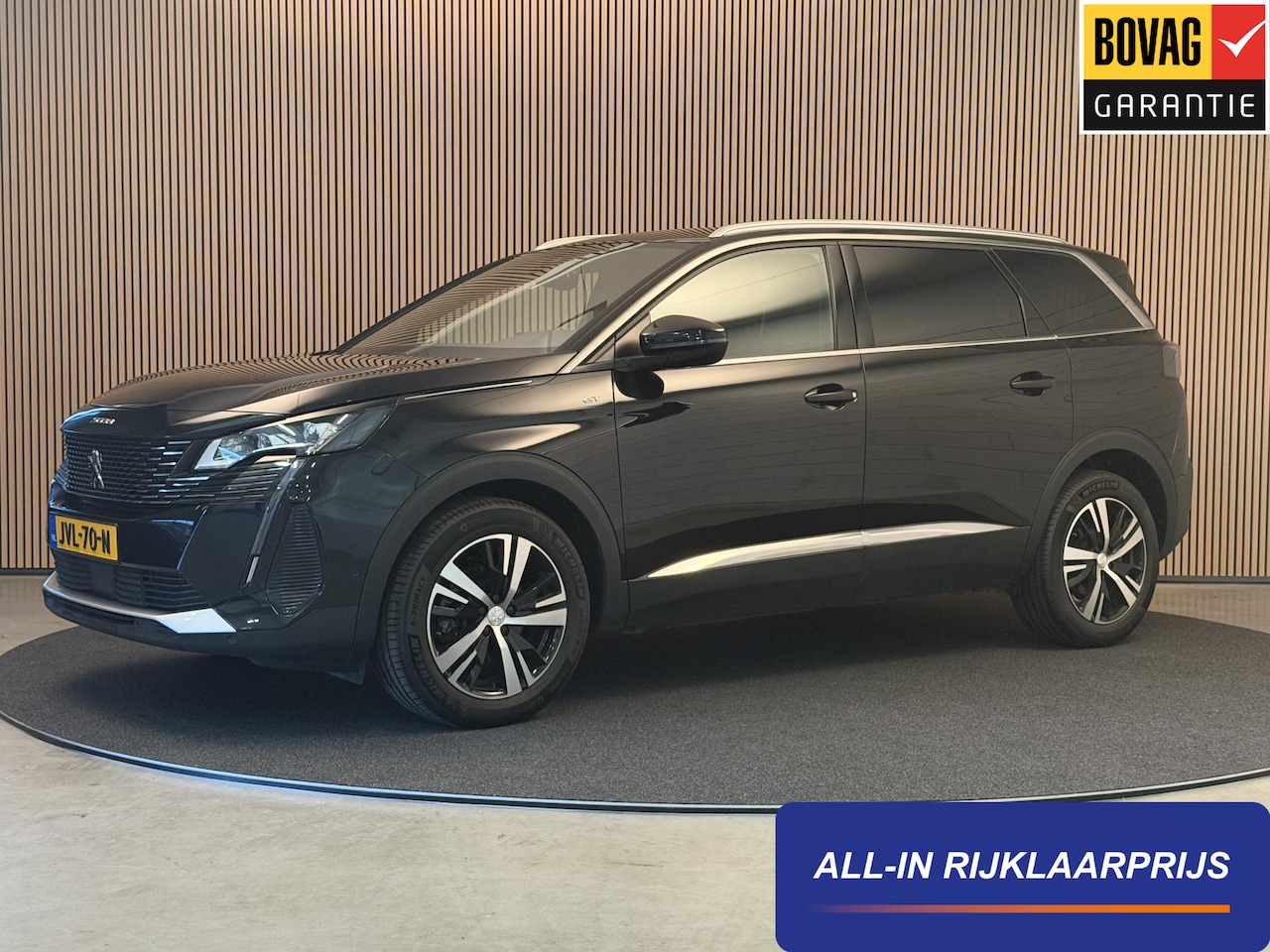 Peugeot 5008 - 1.2 PureTech 130PK Aut. GT | 7 Zits | LED | Navi | Camera | Incl. garantie - AutoWereld.nl