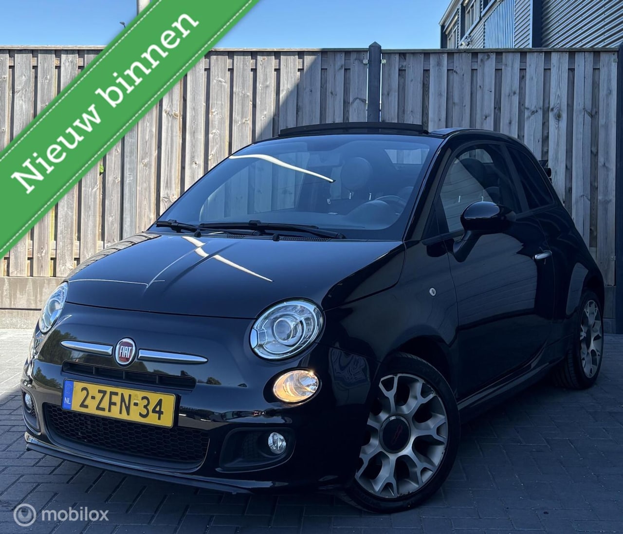 Fiat 500 - 0.9 TwinAir Turbo 500S/AIRCO/NAP/PDC/LMV/CABRIO/ - AutoWereld.nl