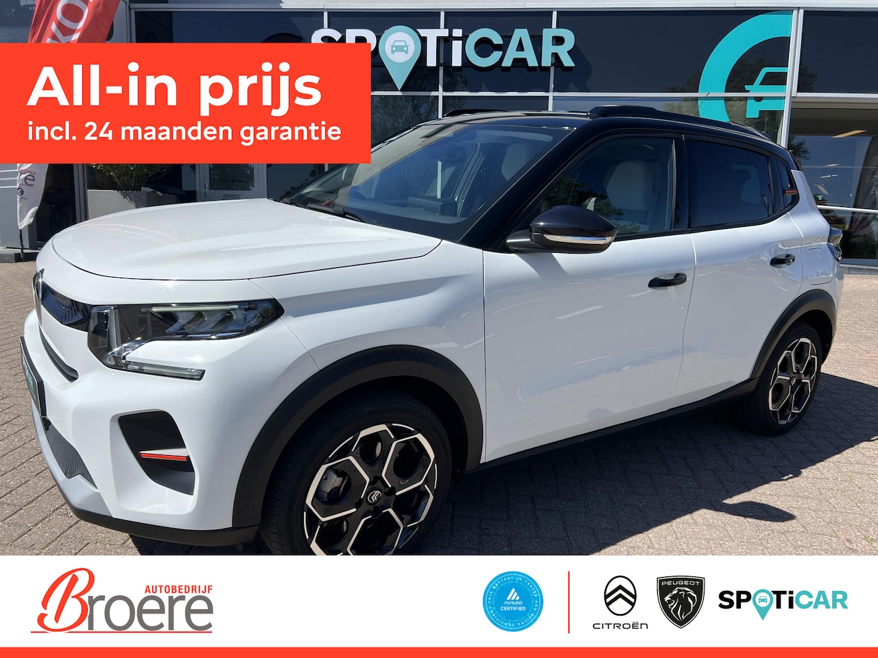 Citroën ë-C3 - Max 44 kWh Max 113pk 44 kWh - AutoWereld.nl