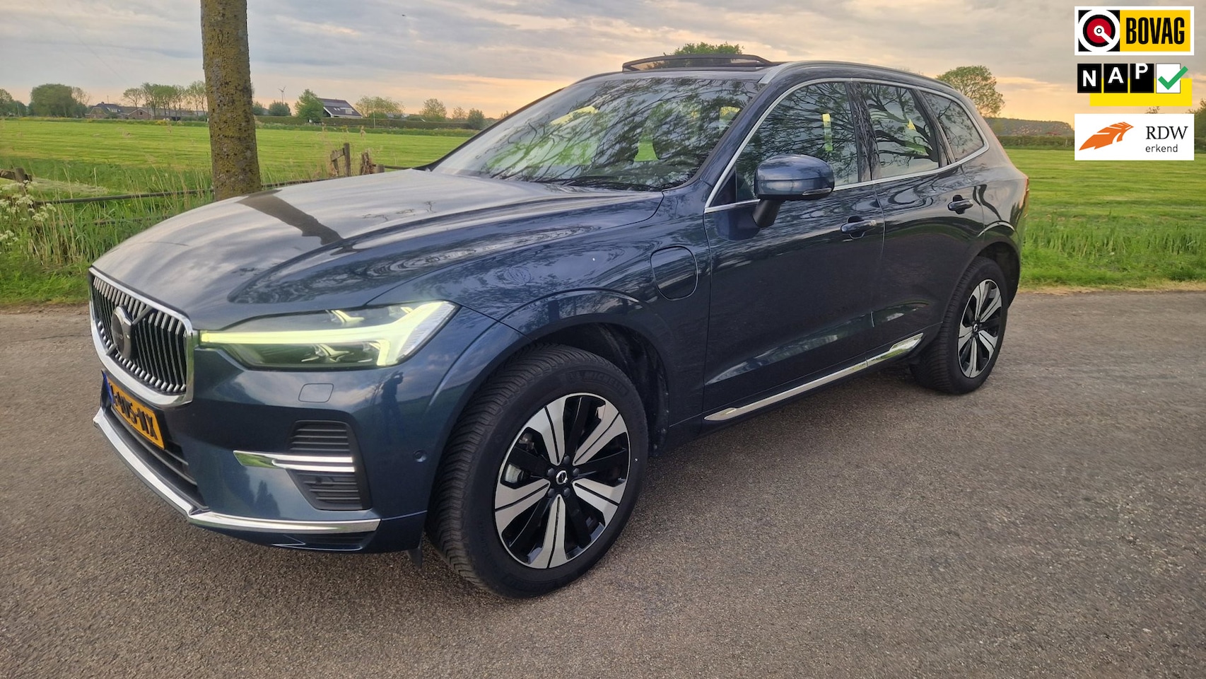 Volvo XC60 - 2.0 T6 Plug-in hybrid AWD Ultimate Bright, pano. - AutoWereld.nl