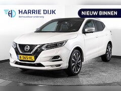 Nissan Qashqai - 1.3 DIG-T 160 PK Tekna + - Automaat | Pano | Adapt. Cruise | Stoel-+Voorruitverw. | NAV+Ap