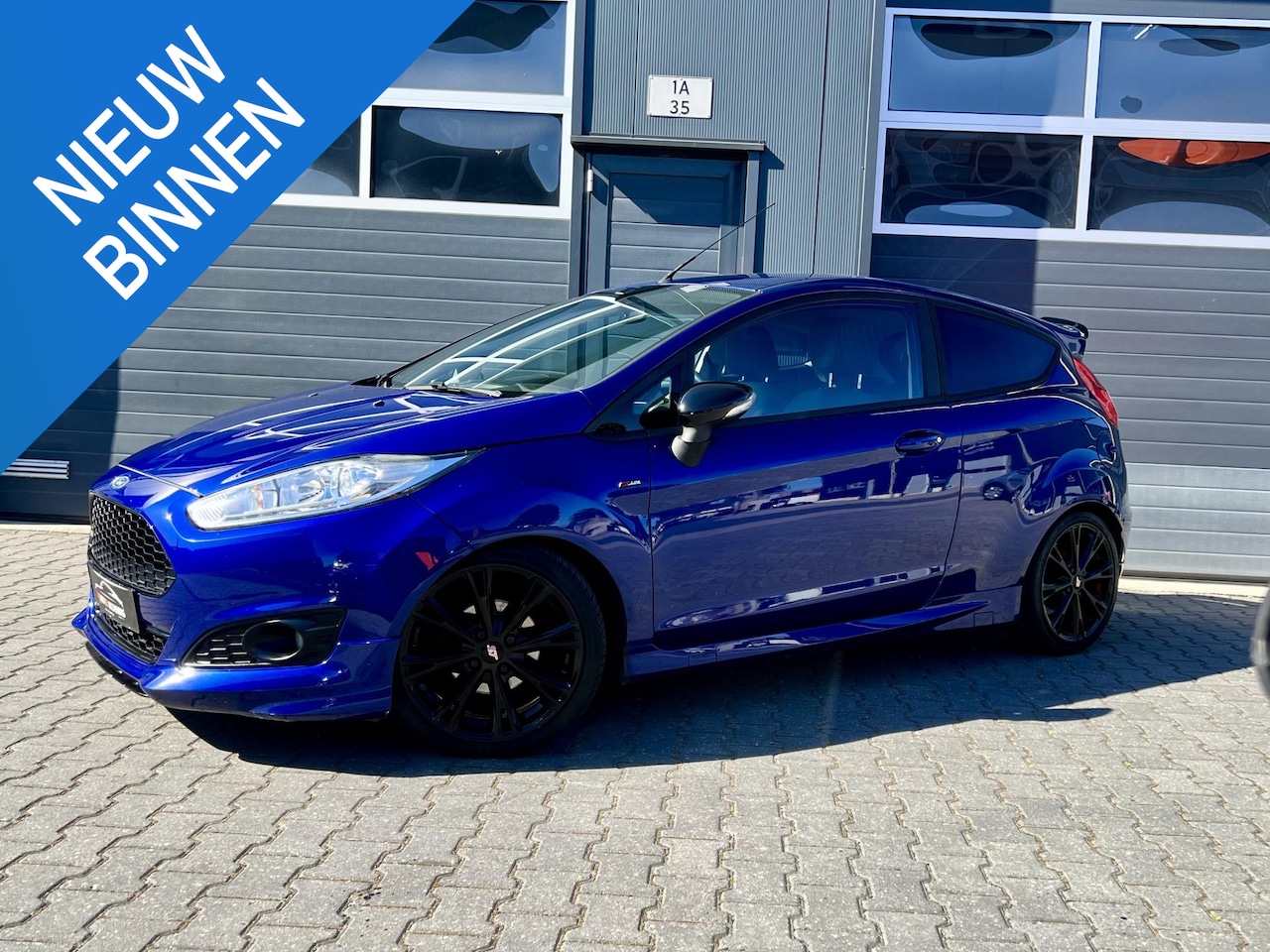 Ford Fiesta - 1.0 EcoB.*ST LINE *NAVI*PERFORMANCE BLUE - AutoWereld.nl