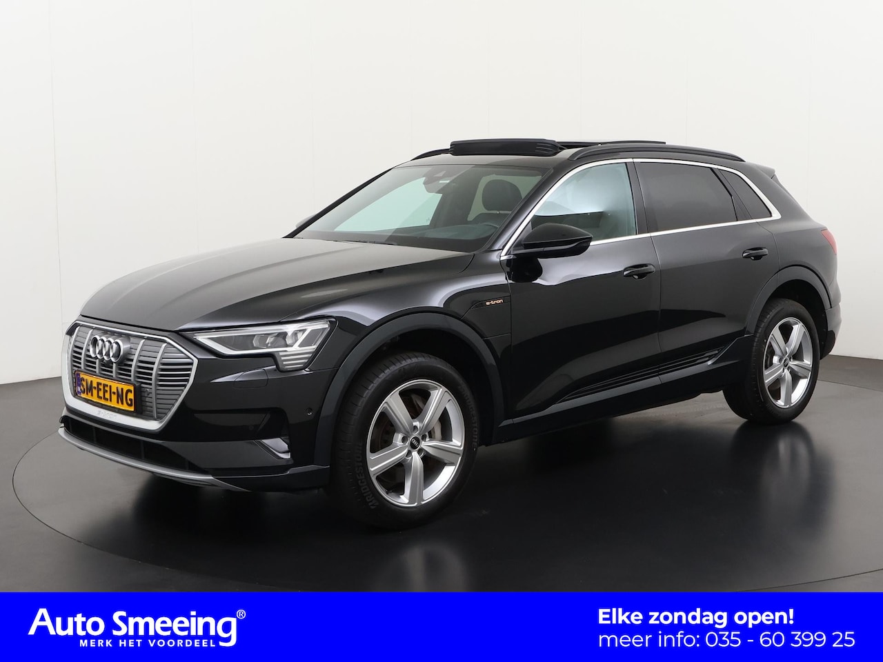 Audi e-tron - 55 quattro Advanced 95 kWh | SOH 97% | Panoramadak | Valcona Leder | Top View 360° | Head - AutoWereld.nl