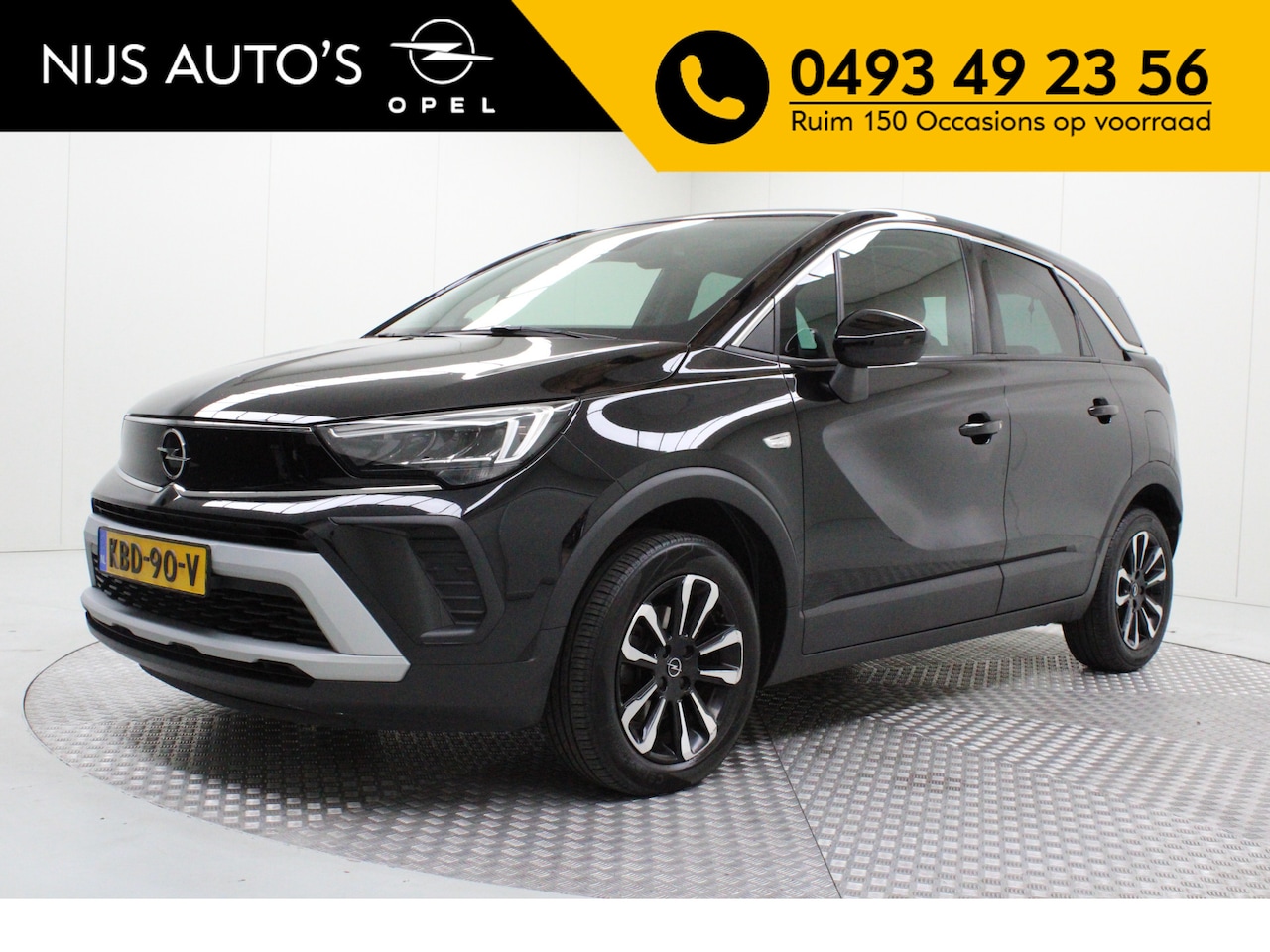 Opel Crossland - 1.2 Turbo Elegance | automaat | climate control | navi fullmap | carplay | cruise control - AutoWereld.nl