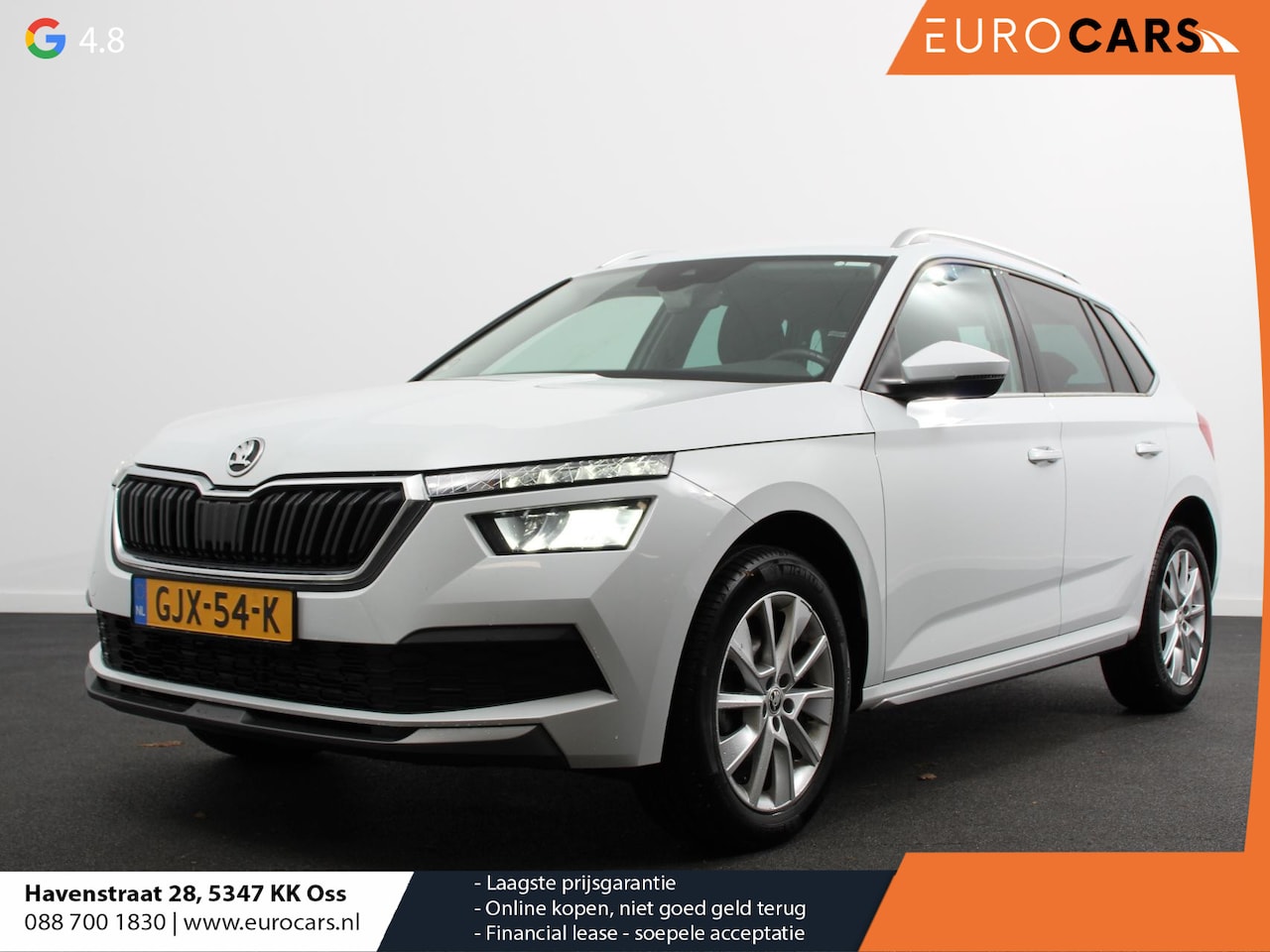 Skoda Kamiq - 1.0 TSI 110pk DSG Style | Navigatie | Apple Carplay/Android auto | Parkeersensor achter | - AutoWereld.nl