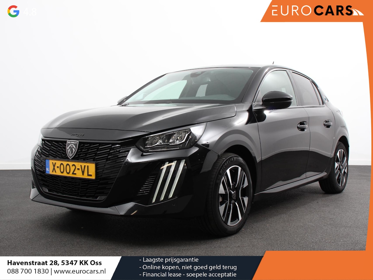 Peugeot e-208 - EV Active Pack 50 kWh Climate Control Cruise control Half lederen bekleding Led verlichtin - AutoWereld.nl