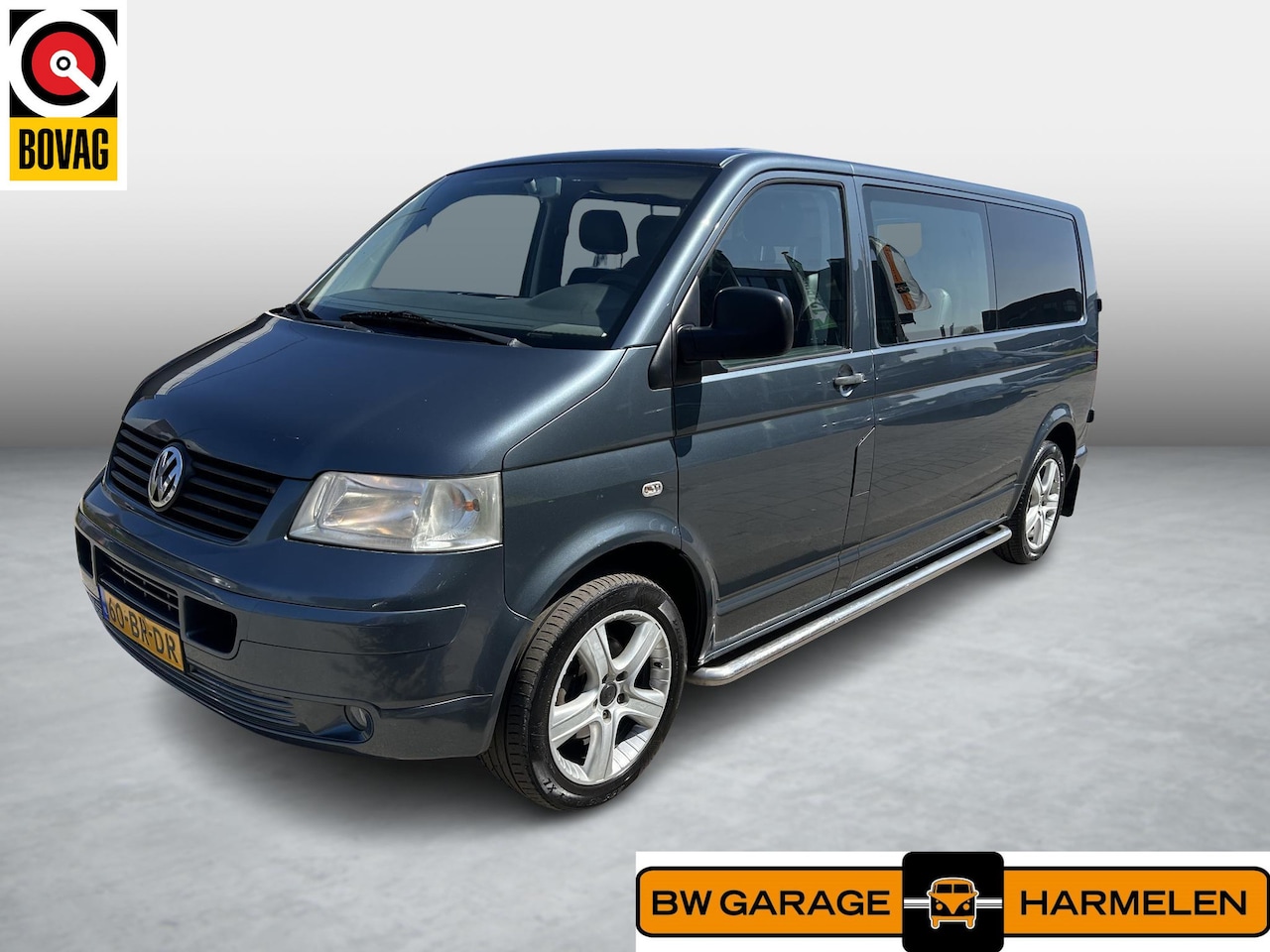 Volkswagen Transporter - 2.5 TDI 340 Highline DC Aut | 6 pers | gereviseerde aut | dubbele cabine - AutoWereld.nl