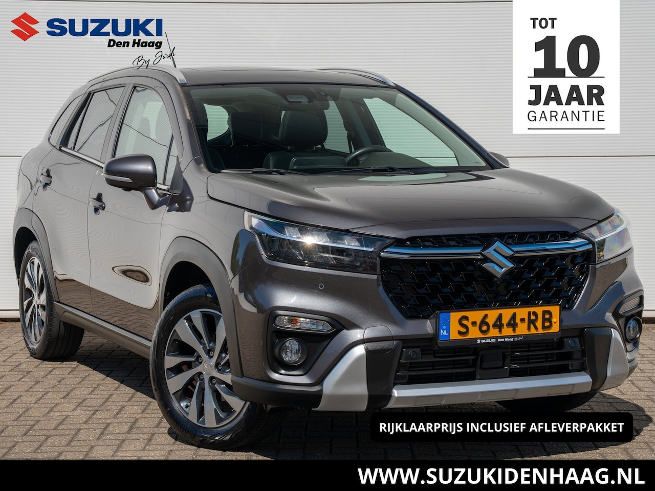 Suzuki S-Cross - 1.4 Boosterjet AllGrip Style Hybrid Automaat|Trekhaak| Apple/Android Carplay|360 Camera|Ad - AutoWereld.nl