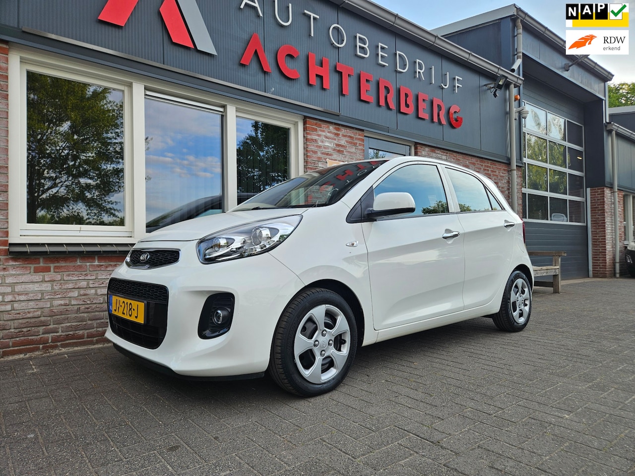 Kia Picanto - 1.0 CVVT DynamicLine Airco! Cruise Control! NAP! Dealer Onderhouden! - AutoWereld.nl