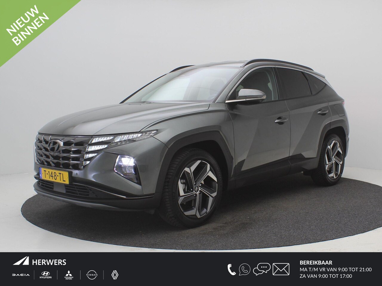 Hyundai Tucson - 1.6 T-GDI HEV Premium Automaat / Blindspot Camera / 360 Camera / Bestuurdersstoel met gehe - AutoWereld.nl