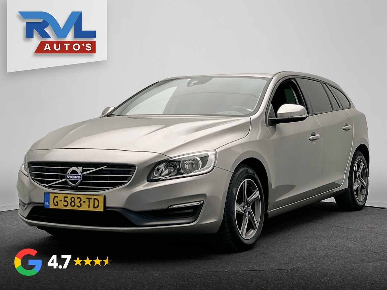Volvo V60 - 1.6 D2 | Trekhaak | Navigatie | Cruise/Control - AutoWereld.nl
