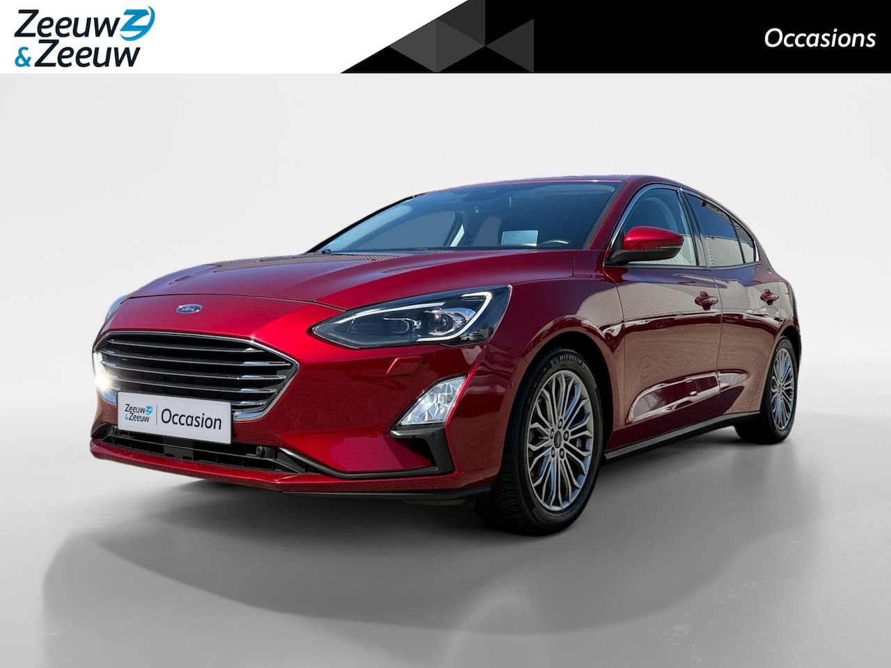 Ford Focus - 1.0 EcoBoost Titanium Business | Adaptief cruise control | Trekhaak | B&O audio | HUD | Pa - AutoWereld.nl