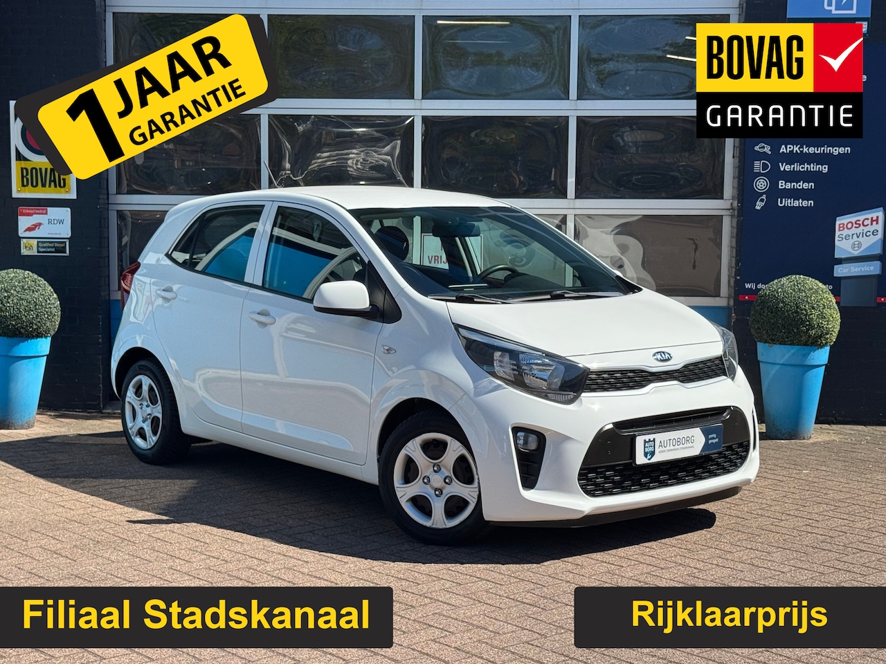 Kia Picanto - 1.0 CVVT EconomyPlusLine Gratis Afleverpakket! | Airco | - AutoWereld.nl