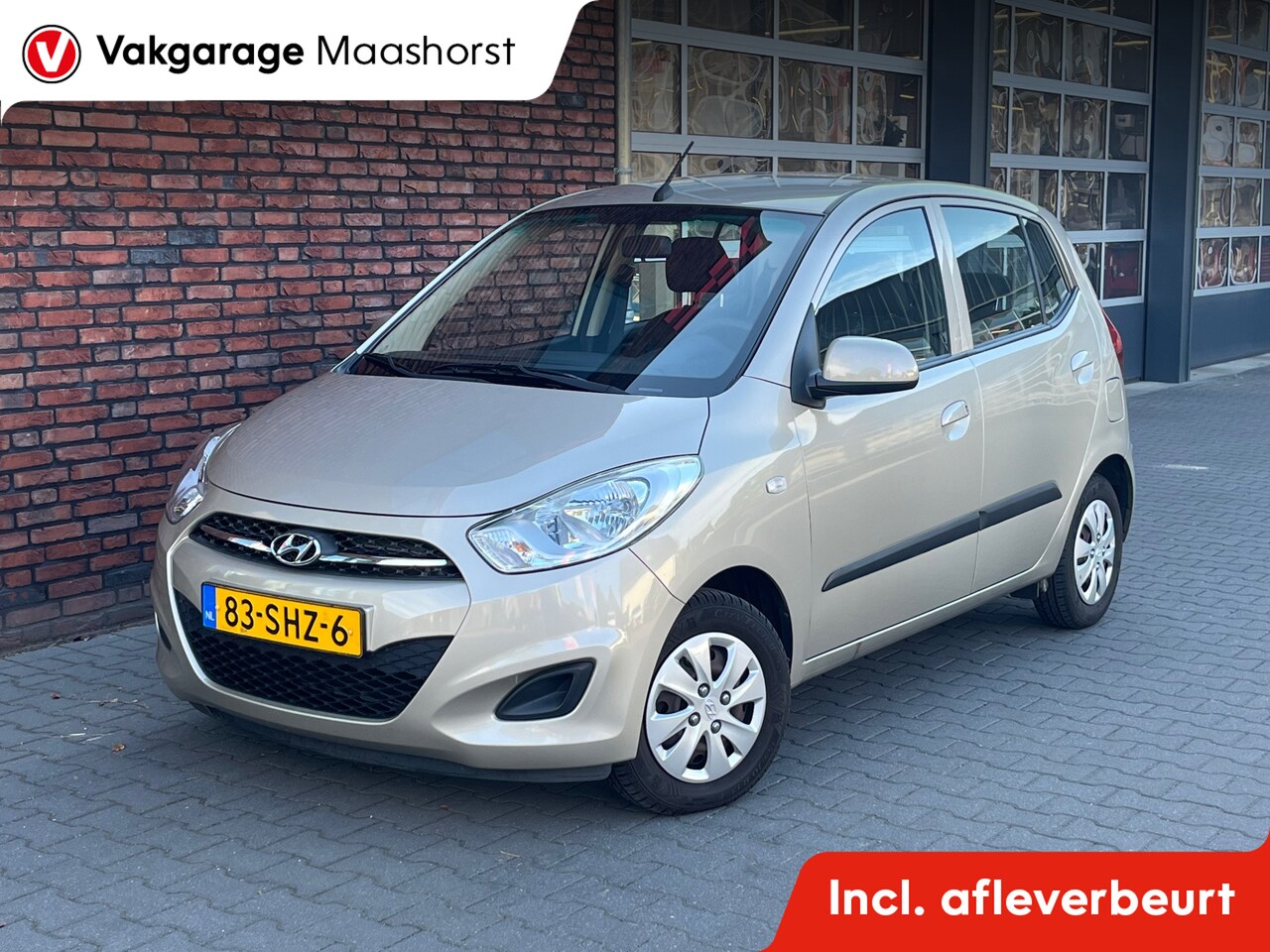 Hyundai i10 - 1.1 i-Drive Cool Airco/ElektrischeRamen/Radio Incl. Grote Beurt - AutoWereld.nl