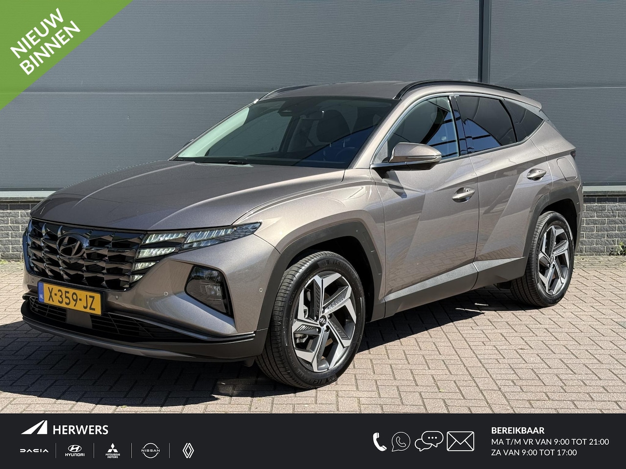 Hyundai Tucson - 1.6 T-GDI HEV Premium / Eerste Eigenaar / Elektrische Stoelen met Geheugen / Elektrische A - AutoWereld.nl