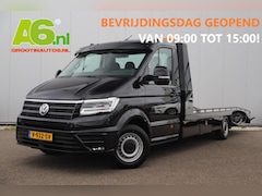 Volkswagen Crafter - 35 2.0 TDI L4 4Motion Highline 177PK Automaat TIJHOF Luchtvering Deep Black Metallic Stuur