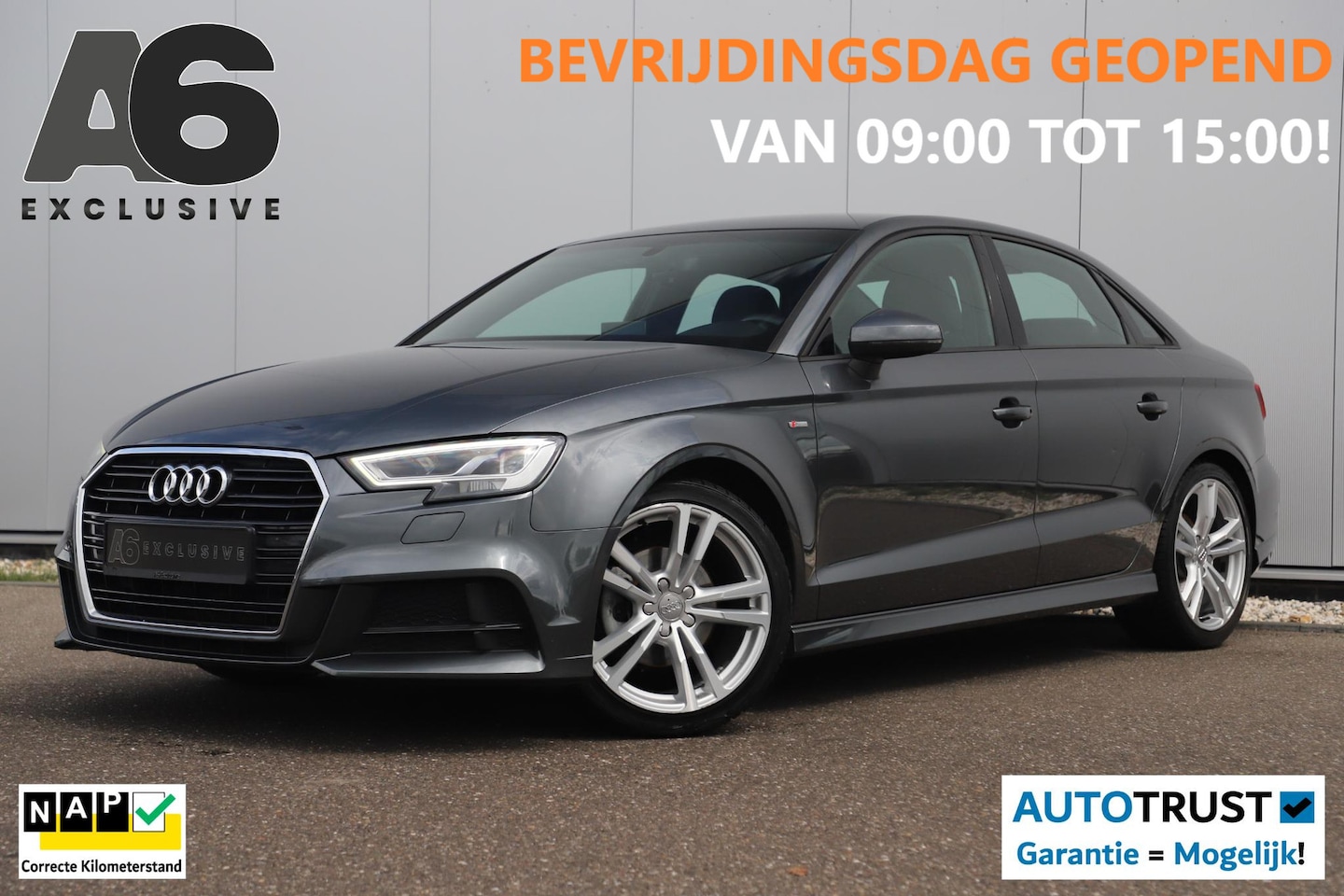 Audi A3 Limousine - 35 TFSI CoD Advance Sport 150PK Automaat Virtual Cockpit 18 inch Navigatie Clima Cruise St - AutoWereld.nl