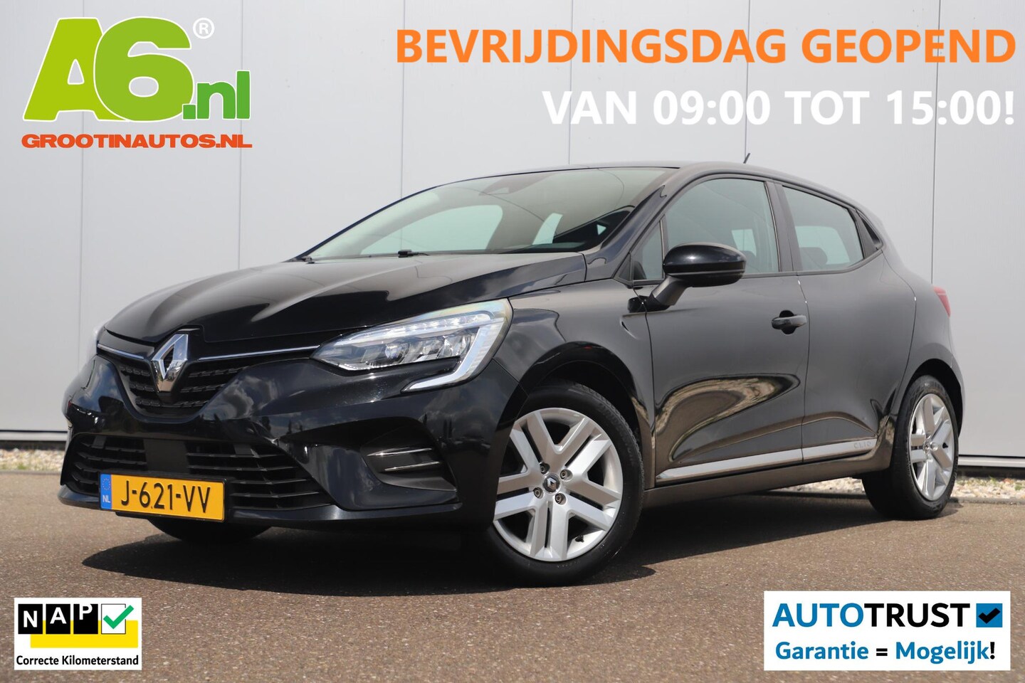 Renault Clio - 1.0 TCe Bi-Fuel Zen 101PK LPG-G3 Navigatie Carplay Android Airco Cruise Control LED Parkee - AutoWereld.nl